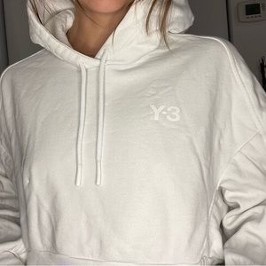 Y3 Adidas Cropped Hoodie